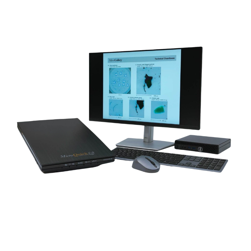 Ultra-Fast Particle Scanner for Automotive Component Cleanliness